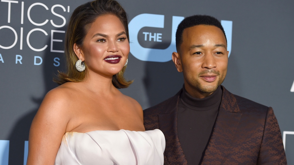 Chrissy Teigen and John Legend Spend Date Night at Drake Concert