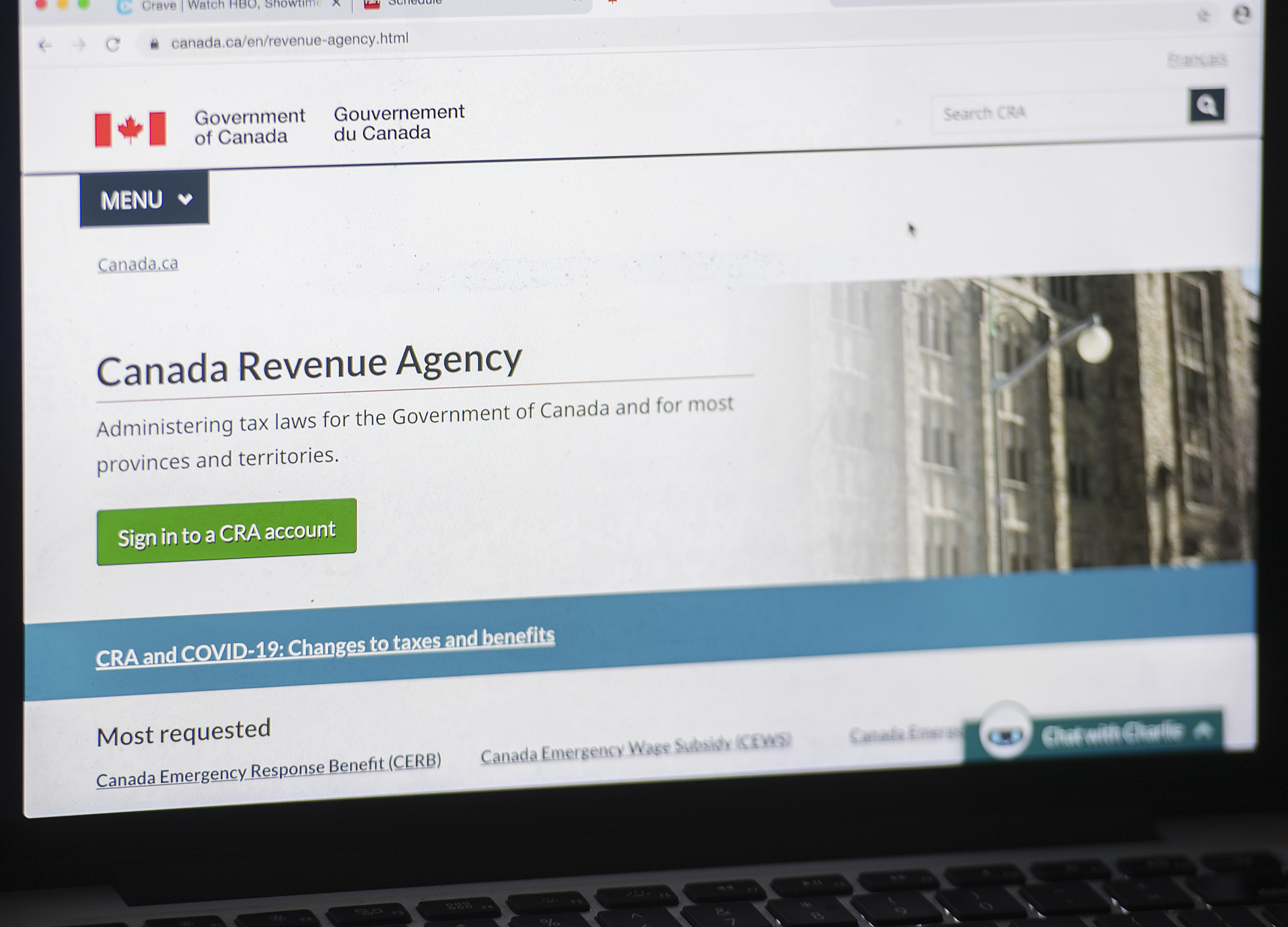 government canada revenue agency