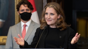 Trudeau, Freeland