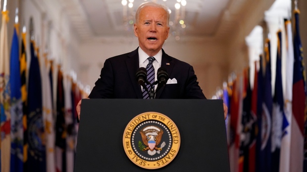 Biden aims for quicker shots, virus ‘independence’ by July 4 | CP24.com