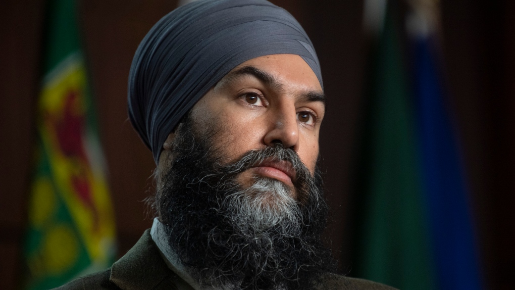 Singh Targets Liberals In Bid To Rally Ndp Faithful During Testy National Convention Cp24 Com [ 574 x 1020 Pixel ]