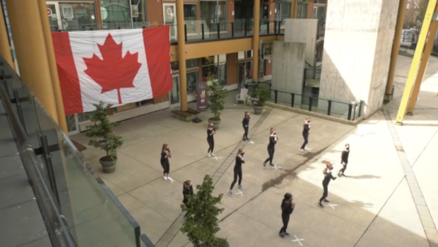 Lynn Valley flash mob