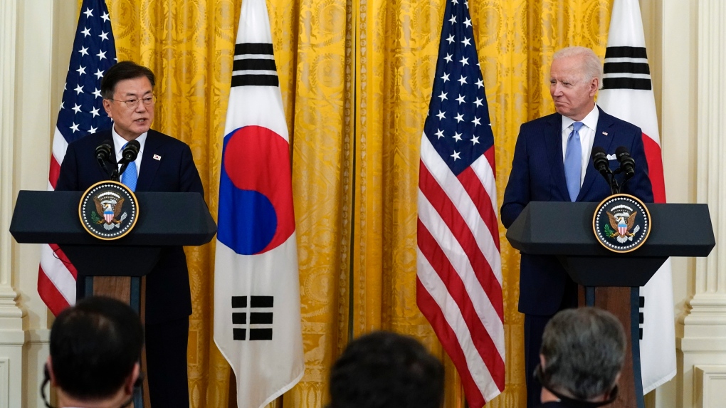 S.Korea's Moon and North's Kim exchanged letters ahead of Biden