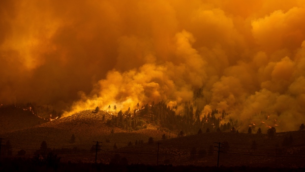 Fires rage in several states as heat wave broils U.S. West | CP24.com