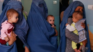 Afghanistan aid babies