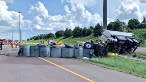 tank truck rollover