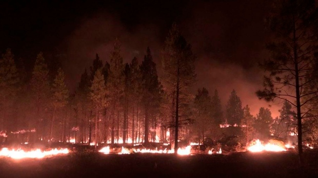 Oregon wildfire