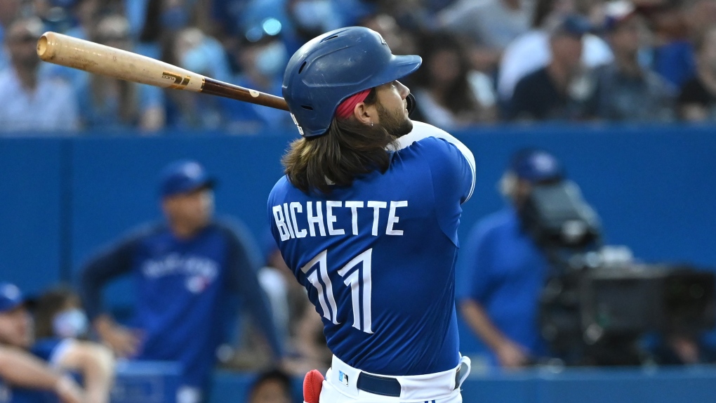 Bichette, Stripling lead surging Blue Jays over Cleveland 3-0