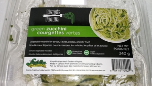 Zucchini noodle recall