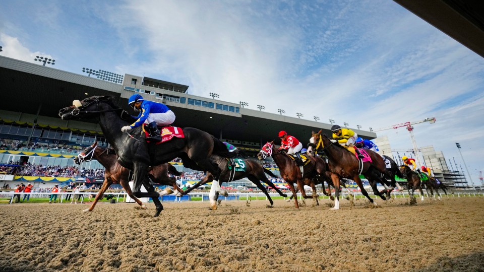 Safe Conduct holds off Riptide Rock to win the 162nd Queen's Plate