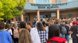 Waterdown District High School walk out