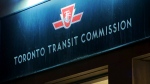 A TTC sign is seen in this undated photo.