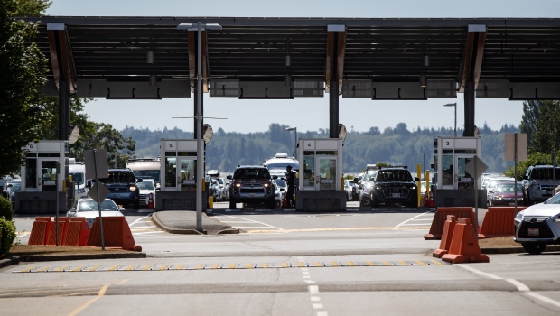 Canadian border