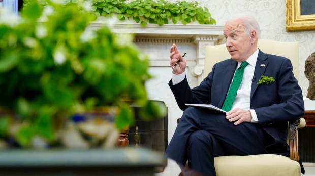 Biden meets virtually with Irish PM Martin