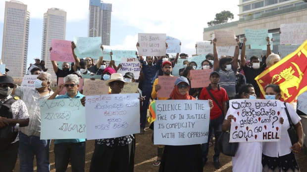 Sri Lanka protest