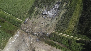 Palaiochori village plane crash site