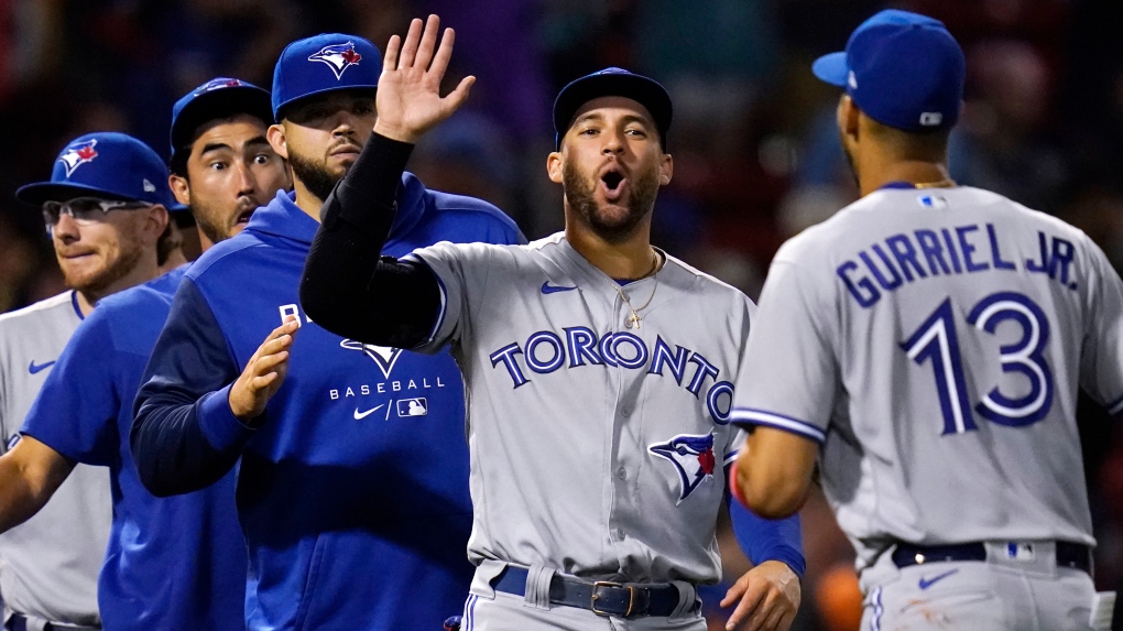 Bradley Sparks 8-run Rally, Blue Jays Beat Red Sox 9-3