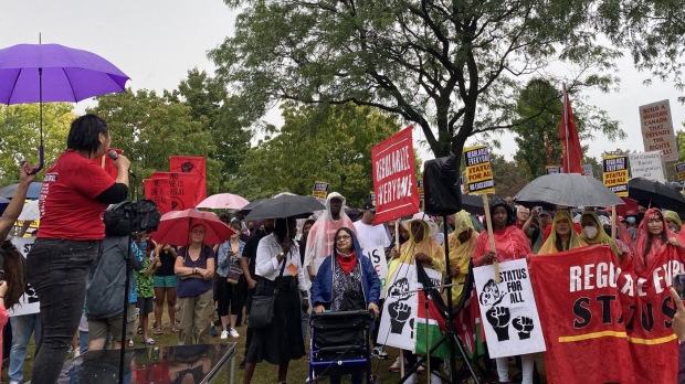 Toronto rally