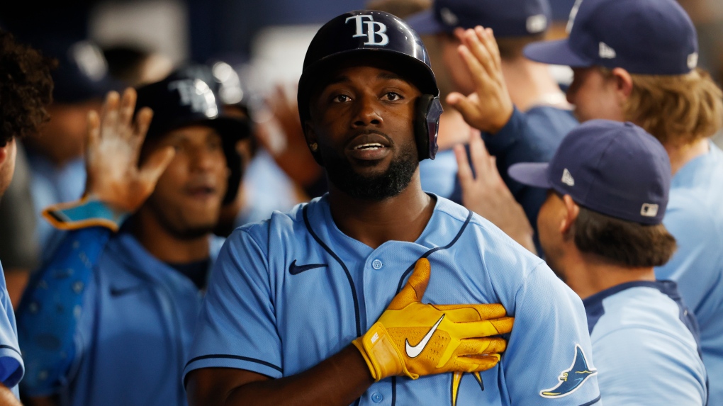 Arozarena 6 RBIs, Rays beat Blue Jays, tie for AL WC lead