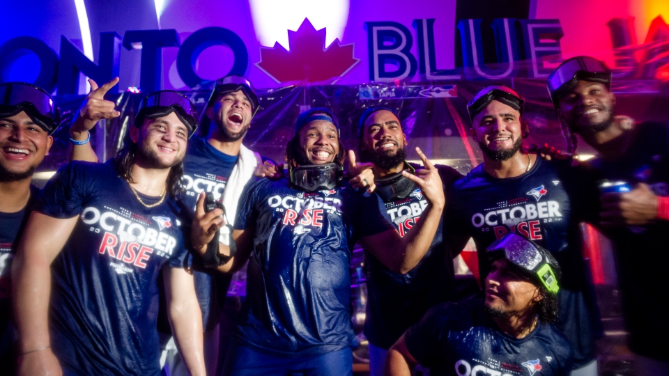 Springer leads Blue Jays to 9-0 win as Toronto finally celebrates making  playoffs