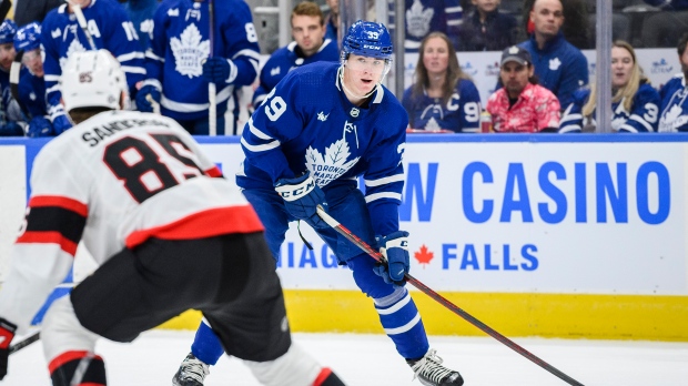 TORONTO, ON - JUNE 29 - Mark Fraser the Toronto Maple Leafs