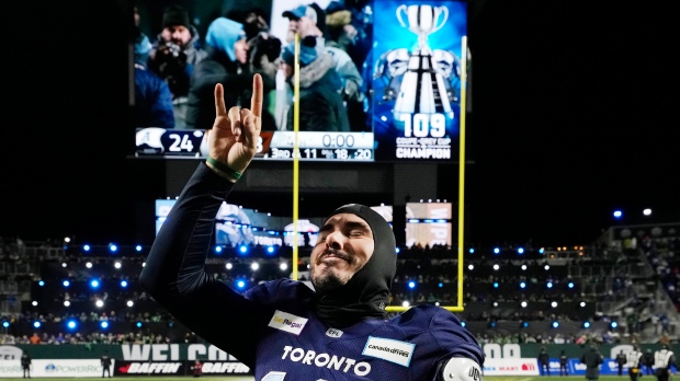 Toronto Argonauts ready for battle at 109th Grey Cup