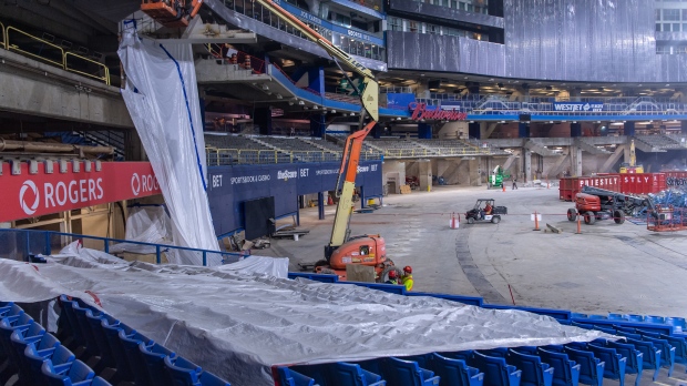 Rogers Centre renovation: Work begins on $300 million project | CP24.com