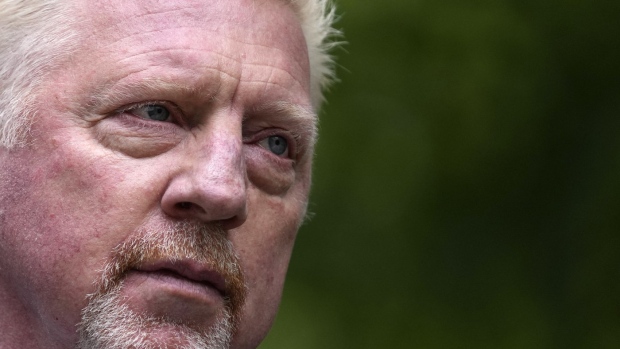 Former tennis player Boris Becker