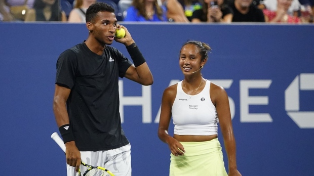 Felix Auger-Aliassime, and Leylah Fernandez