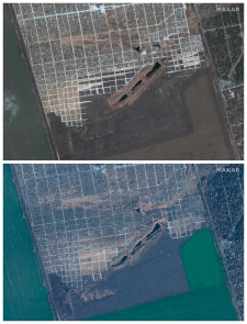 Mariupol satellite images