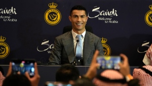 Cristiano Ronaldo presented by Al Nassr after transfer