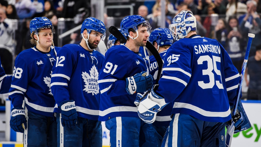 Matthews, Maple Leafs defeat Canadiens 6-5 in a wild shootout