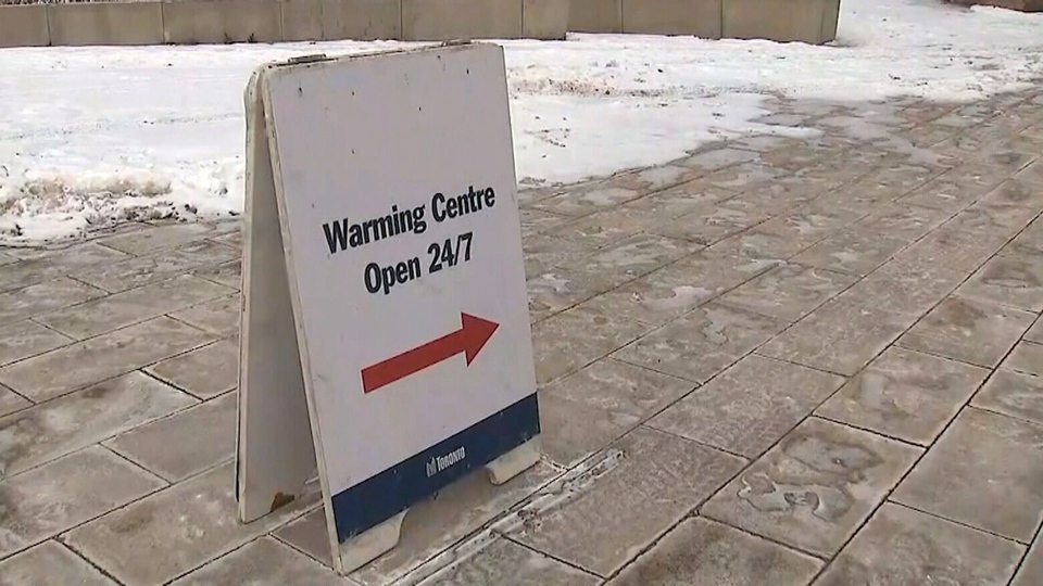 Warming centre