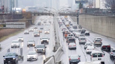 Toronto gardiner traffic