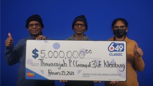 lotto 6/49 sibling winners