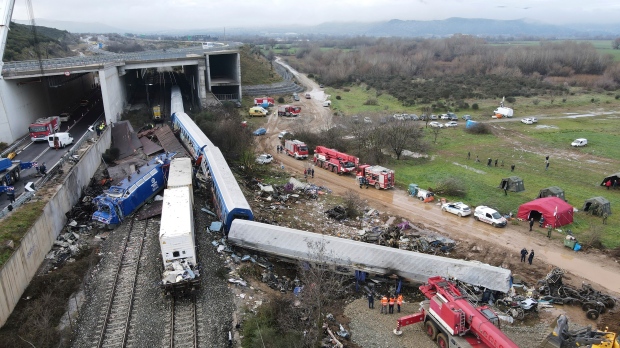 Grecce train collision