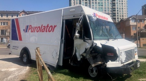 Purolator crash