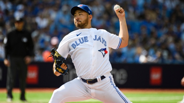 Yusei Kikuchi formally introduced as member of the Blue Jays