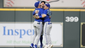 Kiermaier, Chapman both drive in 5 as Blue Jays rally for wild 10