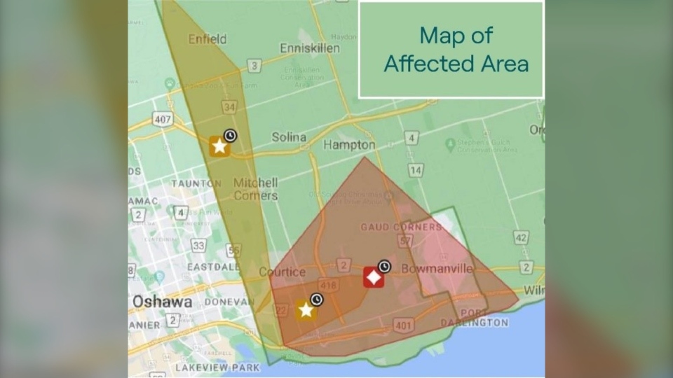 Outage map