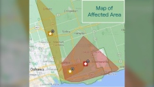 Outage map