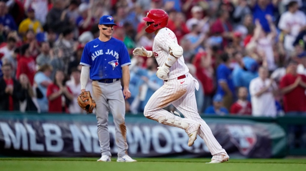 Castellanos powers Phillies to 8-4 win over Blue Jays - The Globe and Mail