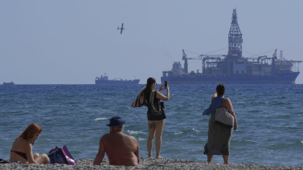 'Tungsten Explored' drilling ship Larnaca, Cyprus