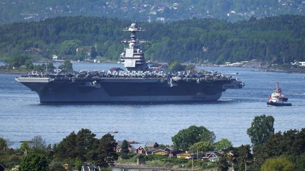 USS Gerald R. Ford in Norway