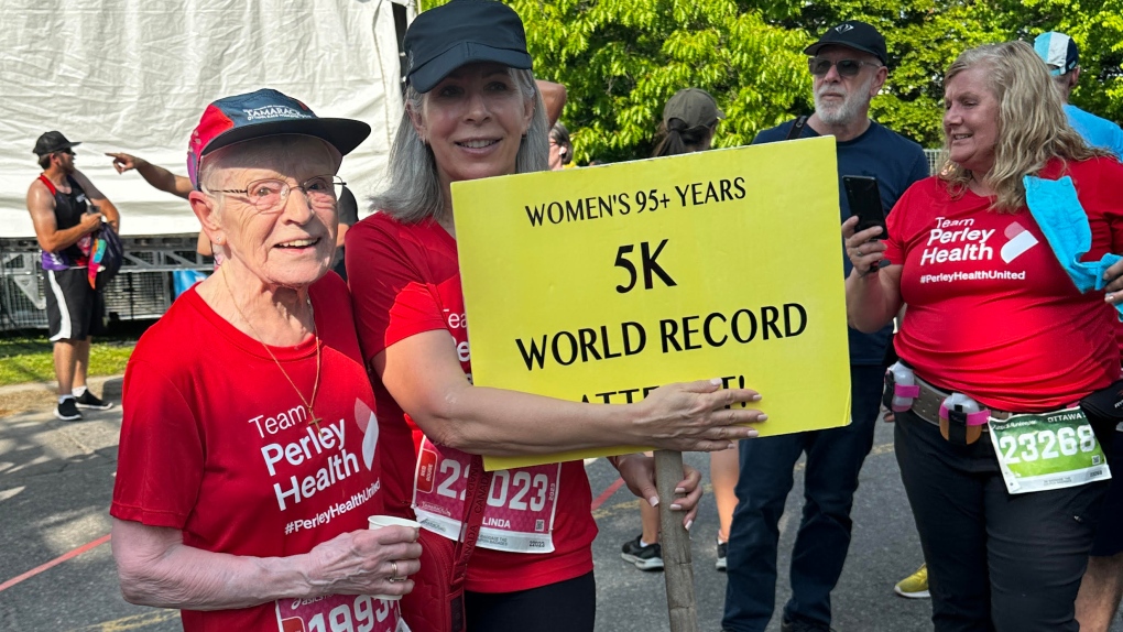 80-Year-Old Woman Sets A Half Marathon Record - Women's Running