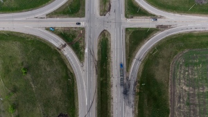 Manitoba crash site