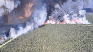 The Donnie Creek wildfire