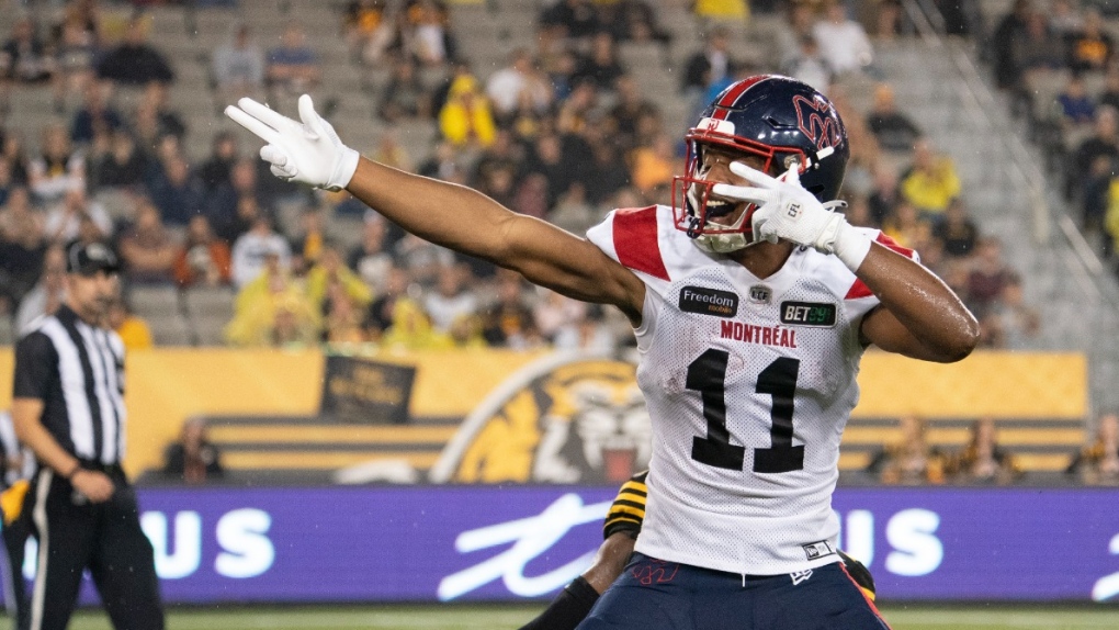 MONTREAL, QC - JUNE 02: Montreal Alouettes wide receiver Cole