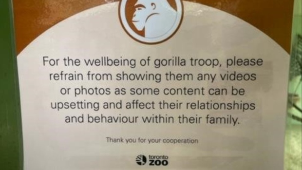 Toronto Zoo sign