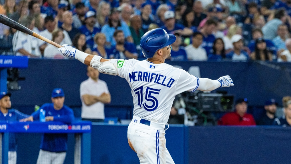 Whit Merrifield and Alek Manoah lead the Blue Jays to a 12-2 victory over  the Tigers